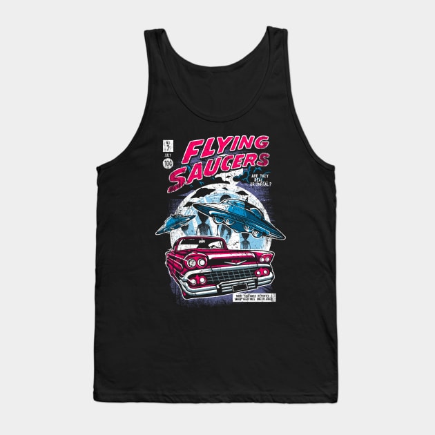 UFO Tank Top by Bongonation